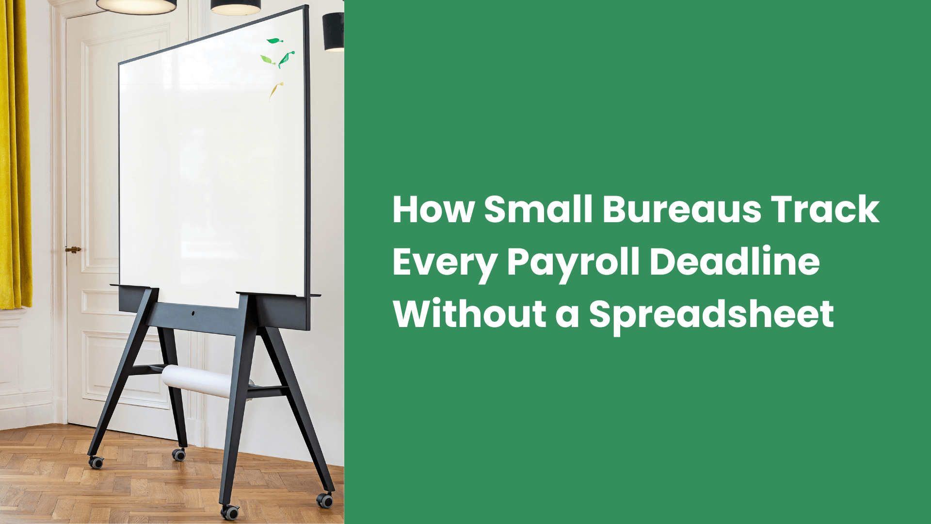 How Small Bureaus Track Every Payroll Deadline Without a Spreadsheet